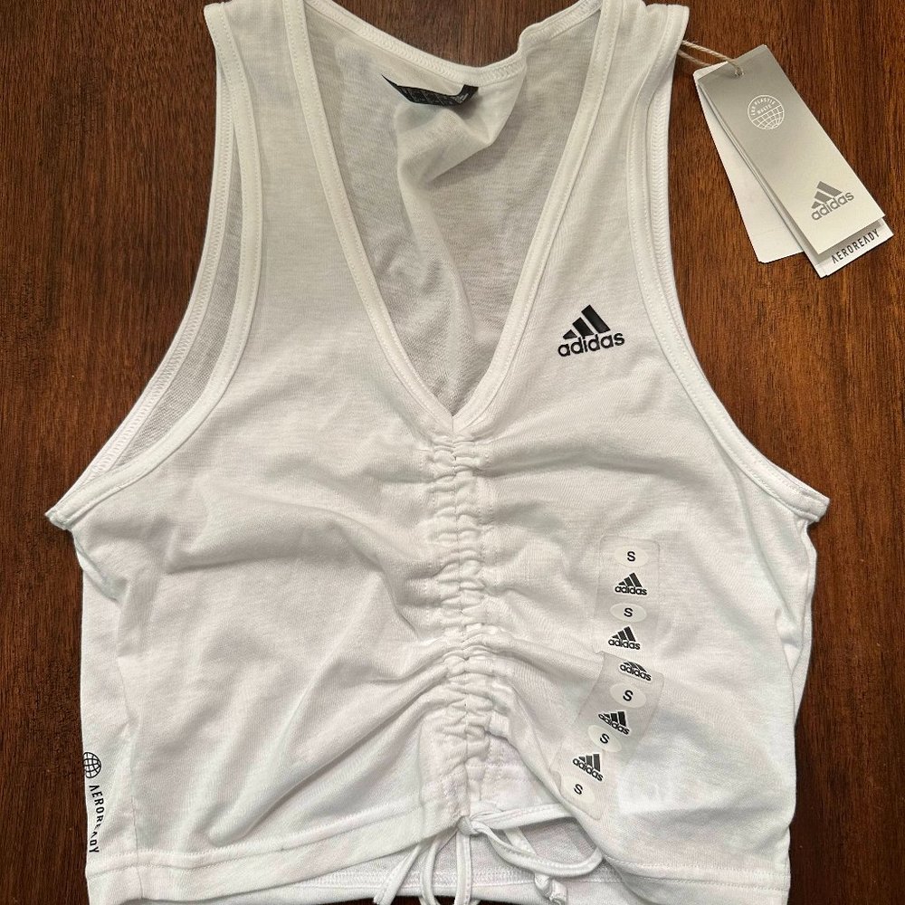 Adidas Women's Hyperglam AEROREADY Cropped Tank Top